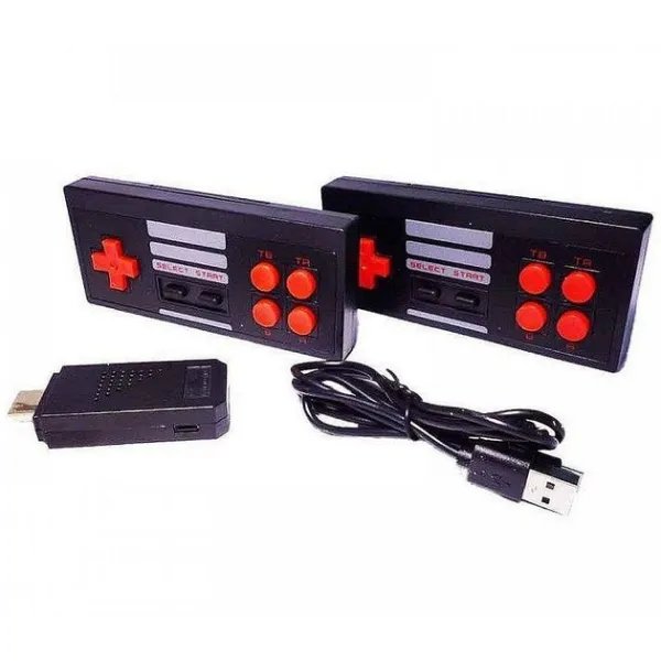 Игровая приставка с беспроводными джойстиками GAME D600 micro-USB