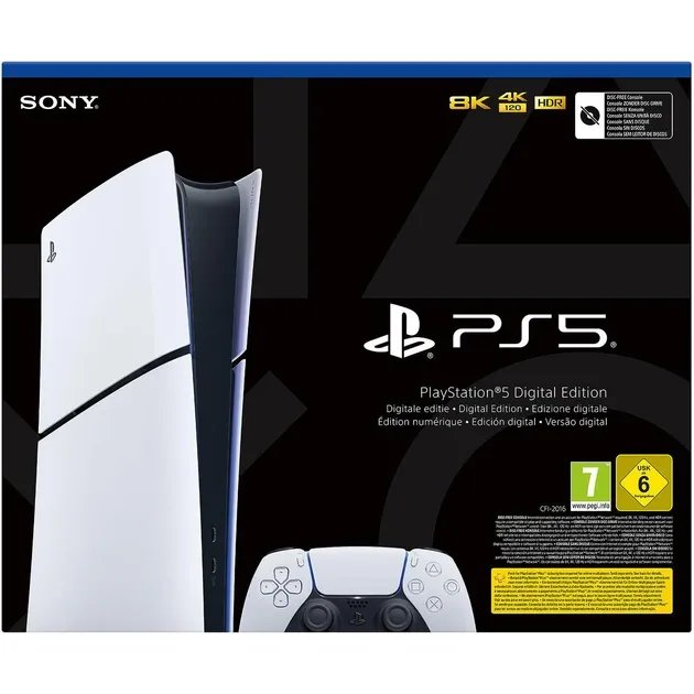 Игровая приставка Sony PlayStation 5 Slim Digital Edition 1TB