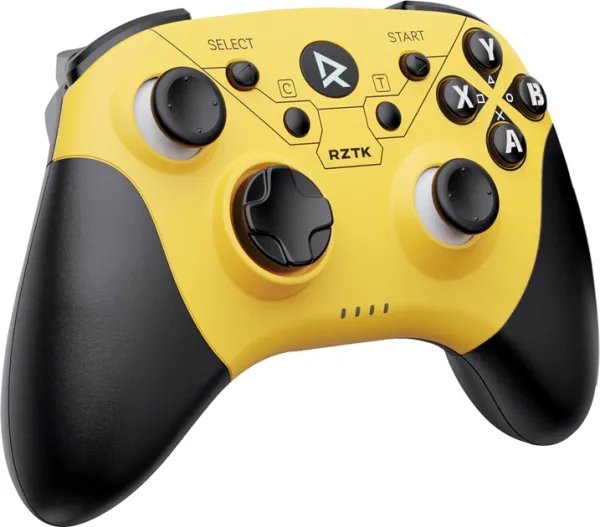 Беспроводной геймпад RZTK GamePad BT5.0 PC/iOS/Android/PS3/PS4 Yellow