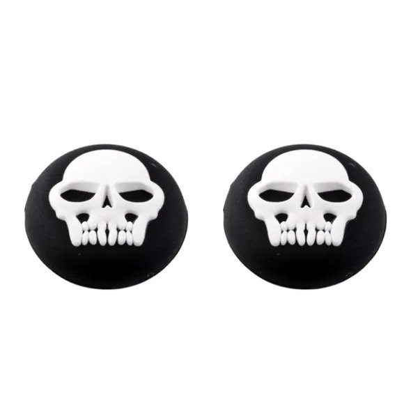 Силіконові накладки на стіки Scull для геймпадів Sony DualShock PS4 / DualSense PS5 / Xbox Series|One (2шт.)