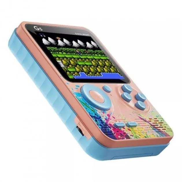 Портативная консоль Game player G5 500 игр Розовая