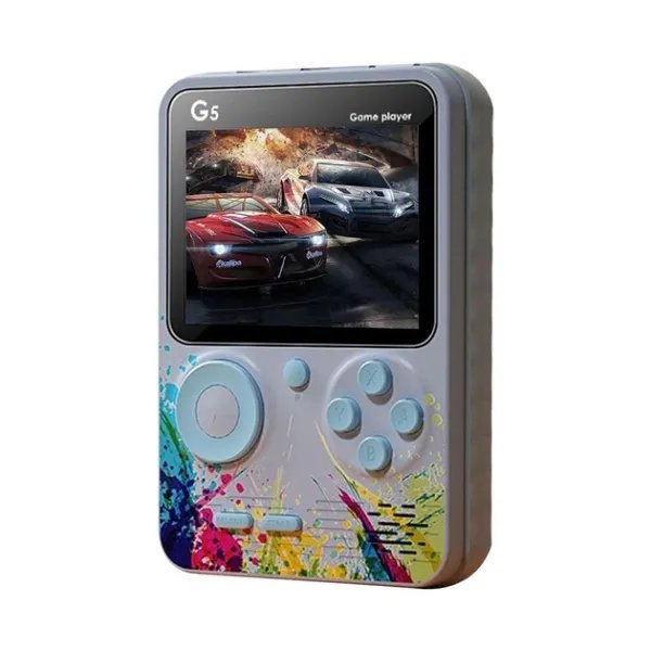 Портативная игровая консоль 500 игр Game player G5 Серый