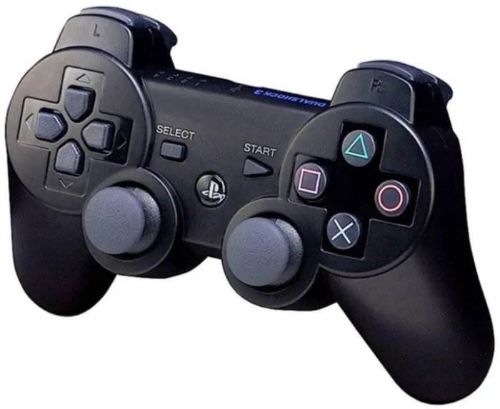 Беспроводной Джойстик для PS3 Bluetooth Черный 15 независимых кнопок