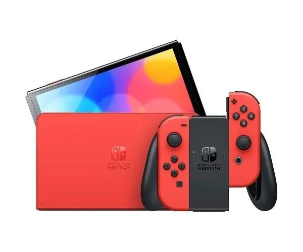 Портативная игровая приставка Nintendo Switch OLED Model Mario Red Edition