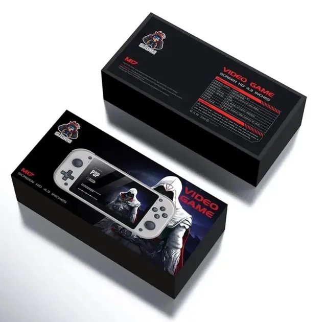 Портативная детская игровая Retro консоль с экраном 4.3" Model SJGAM M17 32-Bit
