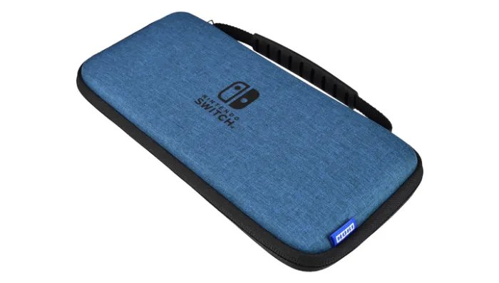 Чехол Твердый Nintendo Switch Oled Slim Tough Pouch Blue