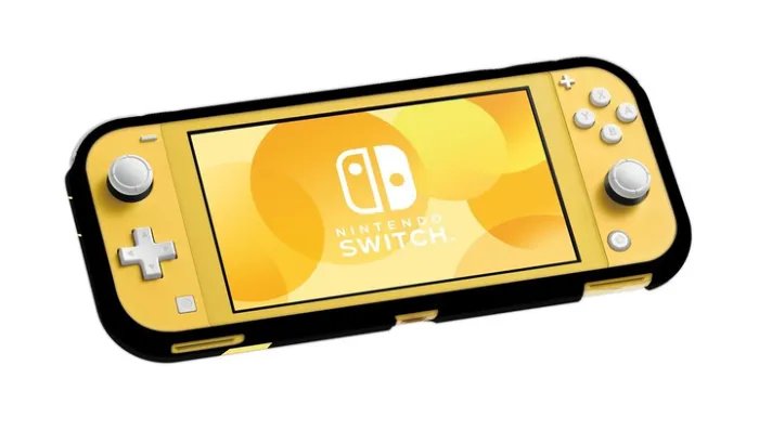 Чехол Силиконовый Nintendo Switch Lite Pokemon: Pikachu Black & Gold Black