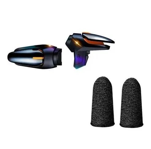 Игровые триггеры OBSHI импульсные + напальчники черные (75218966)