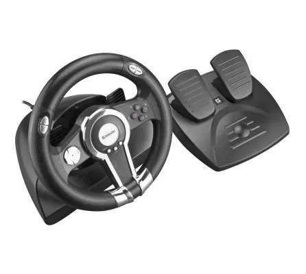 Кермо ігрове Defender Gotcha (ПК PS3) USB 12 кнопок с педалями