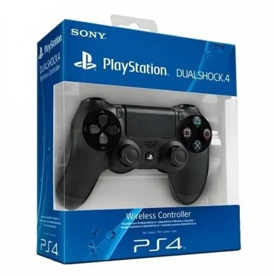 Бездротовий геймпад для PlayStation 4 Dualshock 4 V2 Black Чорний