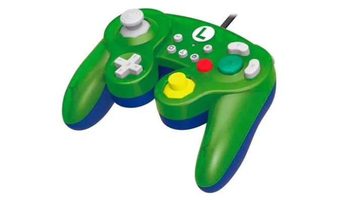 Геймпад Проводной Nintendo Switch Battle Pad Luigi (NSW-136U) Green