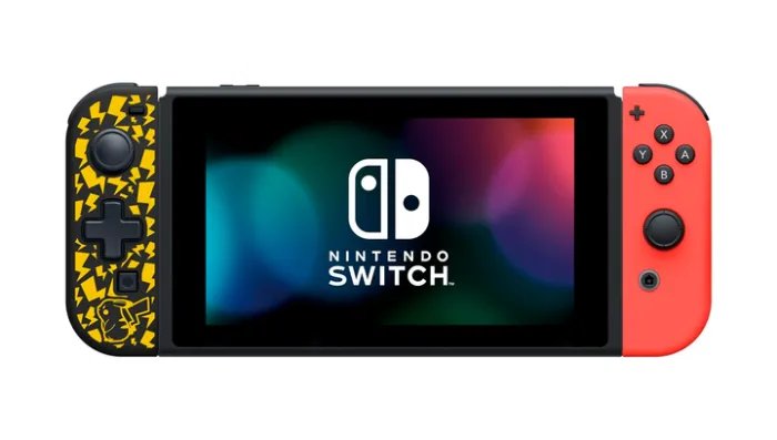 Контроллер Беспроводной Nintendo Switch D-Pad Pokemon Pikachu (Left) (NSW-120E) Black Yellow