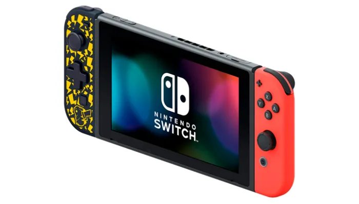 Контроллер Беспроводной Nintendo Switch D-Pad Pokemon Pikachu (Left) (NSW-120E) Black Yellow