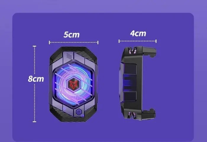 Вентилятор полупроводниковый радиатор-кулер для смартфона активное охлаждение Sarafox X65 с элементом Пельтье