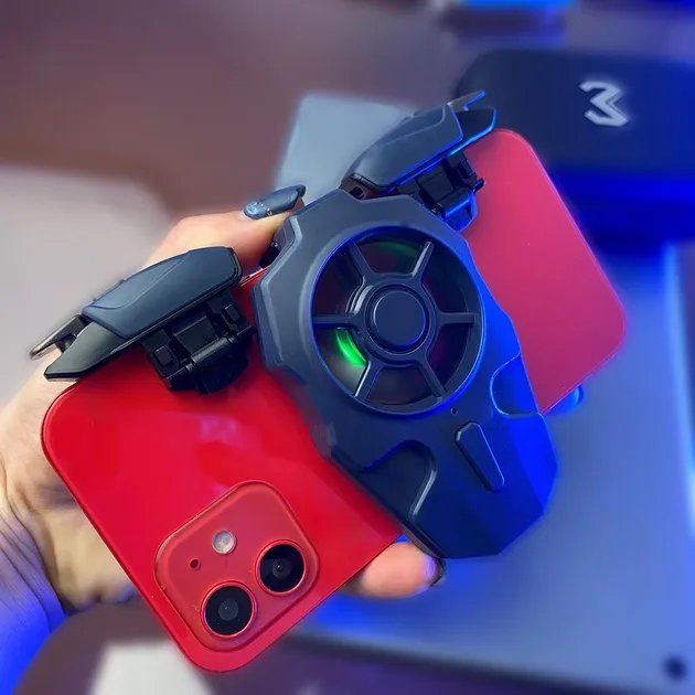 Комплект MEMO AK03 игровые триггеры с макросом air mapping куллер охлаждение для на телефона смартфона pubg