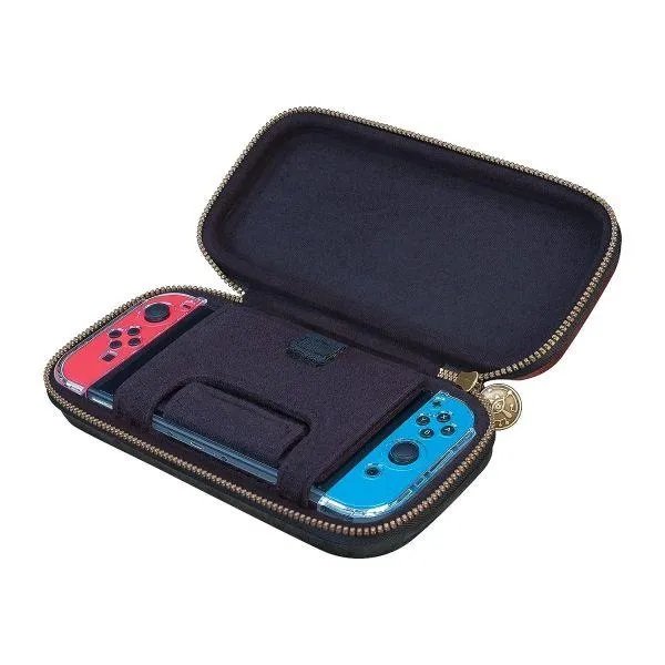 Чехол Deluxe Travel Case (Zelda Black Gold Logo) (Nintendo Switch, Switch Lite, Switch OLED model)