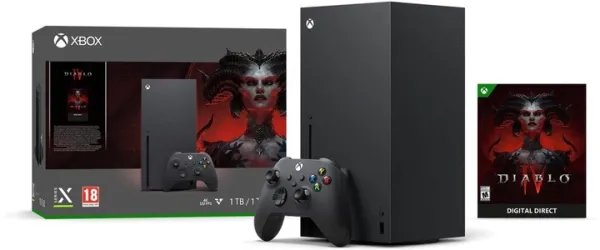 Стационарная игровая приставка Microsoft Xbox Series X 1TB Diablo IV Bundle (RRT-00035)