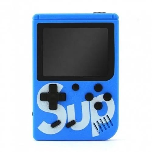 Приставка retro fc sup game box 400 игр dendy с джойстиком RF-400, Синий
