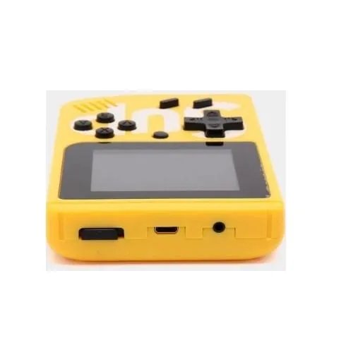Приставка retro fc sup game box 400 игр dendy с джойстиком RF-400, Желтый