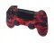 Беспроводной джойстик для PS4 камуфляж Красный