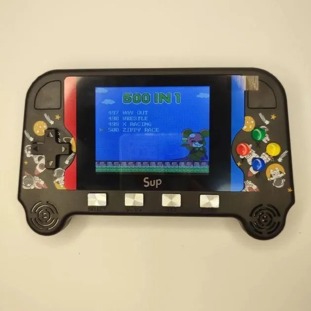 Игровая консоль - F-3, 3,5 дюймов, 500 игр