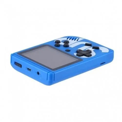 Приставка retro fc sup game box 400 игр dendy с джойстиком RF-400, Синий