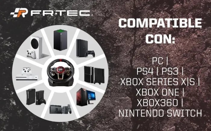 Проводной руль FR-TEC FT7003 Suzuka Elite Next (PC, Xbox One X/S, Xbox Series X/S, PS4, PS3)