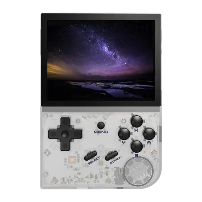 Консоль ANBERNIC RG35xx + 5000 Встроенных Игр 64GB Trans-White