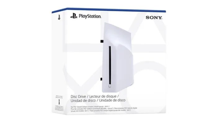 Дисковод Sony PlayStation 5 Slim Disc Drive White