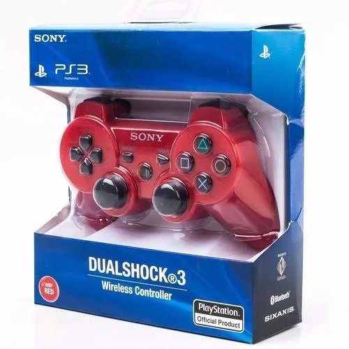 Новый беспроводной контроллер DualShock 3 с функцией вибрации для развлекательной системы PlayStation 3.