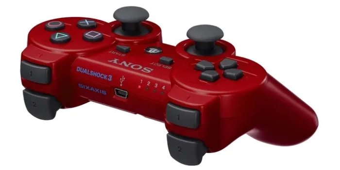 Новый беспроводной контроллер DualShock 3 с функцией вибрации для развлекательной системы PlayStation 3.