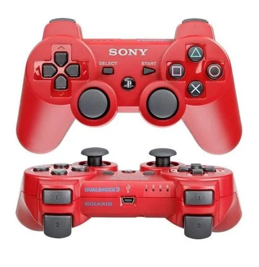 Новый беспроводной контроллер DualShock 3 с функцией вибрации для развлекательной системы PlayStation 3.