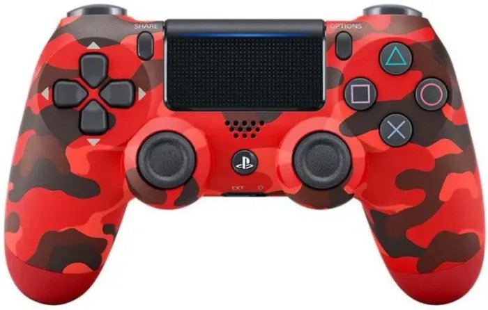 Джойстик PlayStation 4 Double Shock 4 Wireless Controller геймпад плейстейшн 4 камуфляж красный