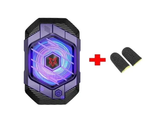 Вентилятор магнитный полупроводниковый радиатор-кулер для смартфона активное охлаждение Sarafox X65М