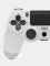 Беспроводной джойстик - геймпад для PS4 DoubleShock c полным функционалом (Белый)