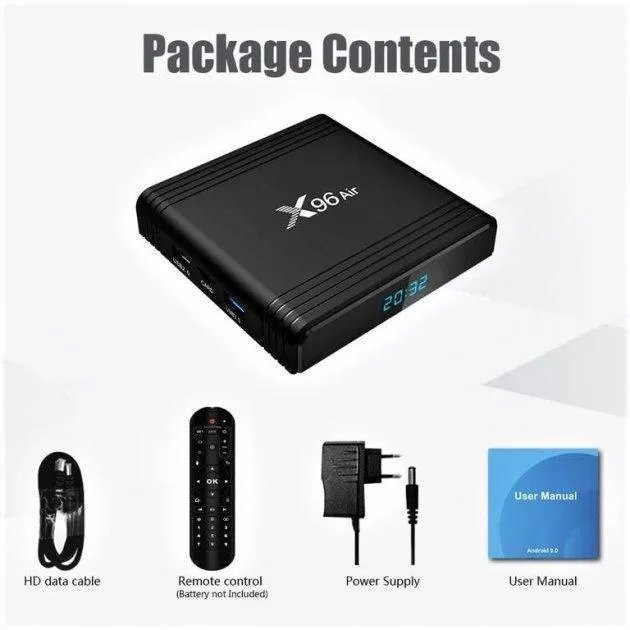 Смарт ТВ Приставка X96 Air 4/32GB Amlogic S905X3