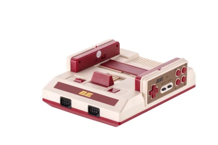 Ретро приставка 2E игровая консоль 8bit HDMI (2 беспроводных геймпада, 298 игры) для детей и взрослых.
