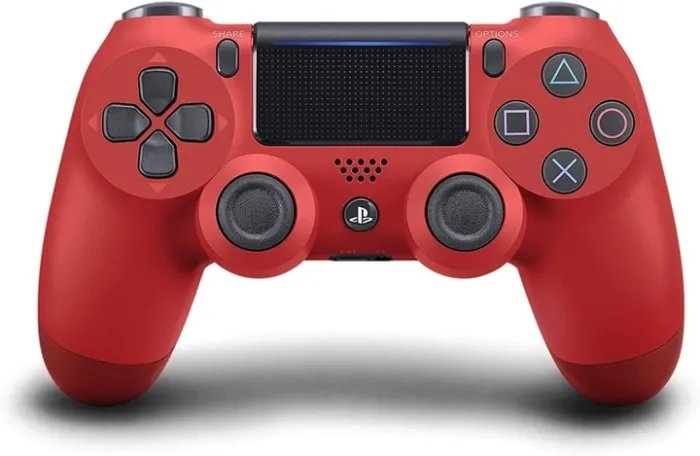 Беспроводной bluetooth джойстик ps4 DOUBLE-motor vibration 4 Wireless Controller для Sony PS4 - DS-2312, Красный