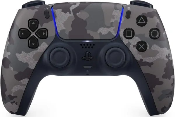 Беспроводной геймпад PlayStation 5 Dualsense Gray Camouflage для PS5/PS 5 Digital Edition (9423799)
