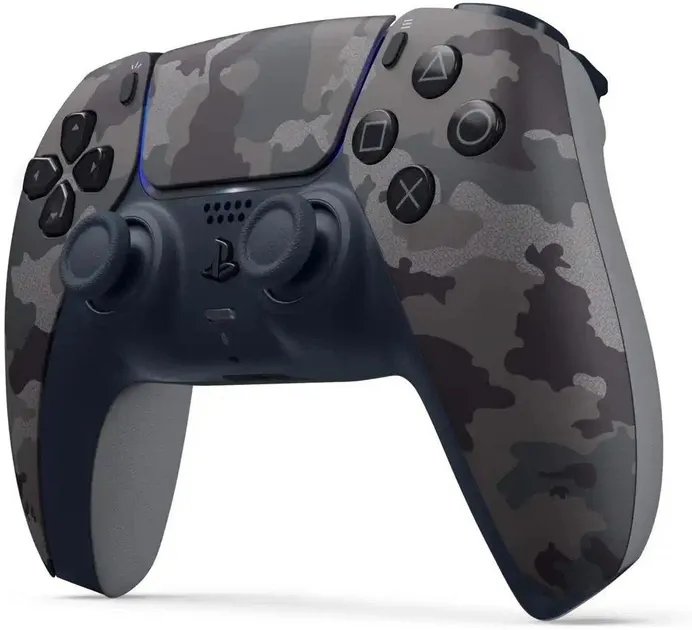 Беспроводной геймпад PlayStation 5 Dualsense Gray Camouflage для PS5/PS 5 Digital Edition (9423799)
