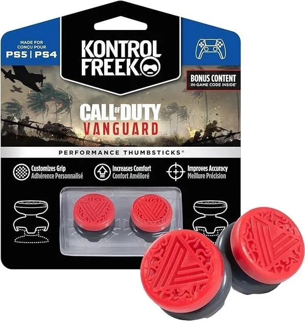 Накладки на стики KontrolFreek® Call of Duty: Vanguard для Sony DualShock PS4 / DualSense PS5