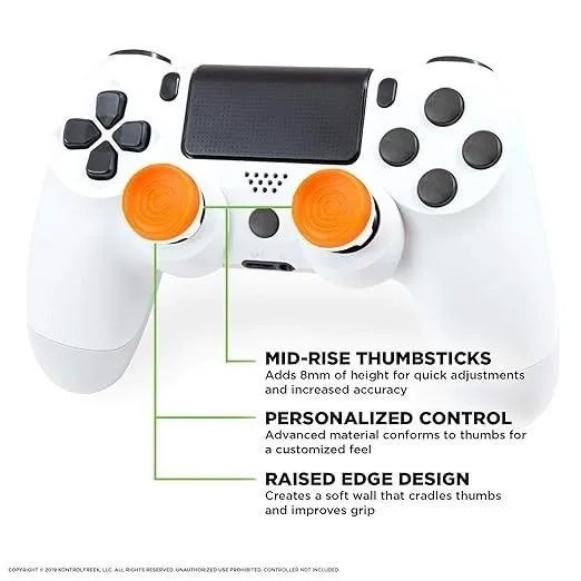 Накладки на стики KontrolFreek® RUSH для Sony DualShock PS4 / DualSense PS5