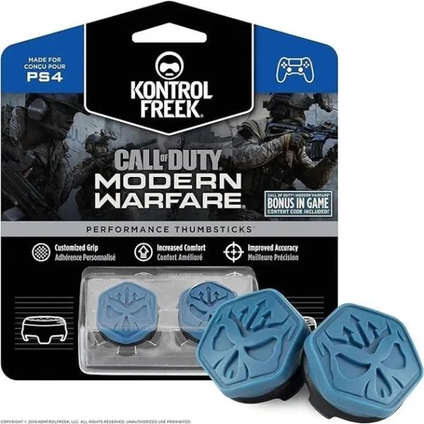 Накладки на стики KontrolFreek® Call of Duty: Modern Warfare (Skull) для Sony DualShock PS4 / DualSense PS5