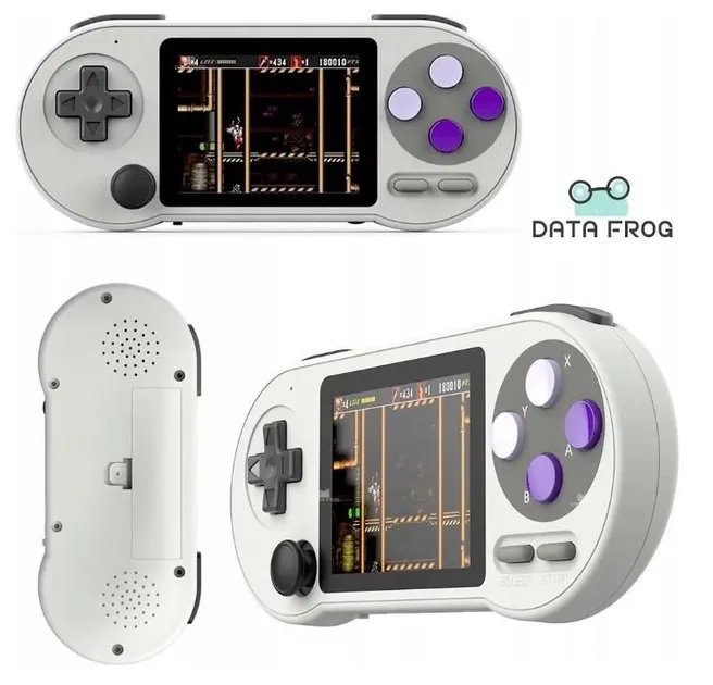 Ретро игровая портативная приставка Data Frog SF2000 5000-in-1