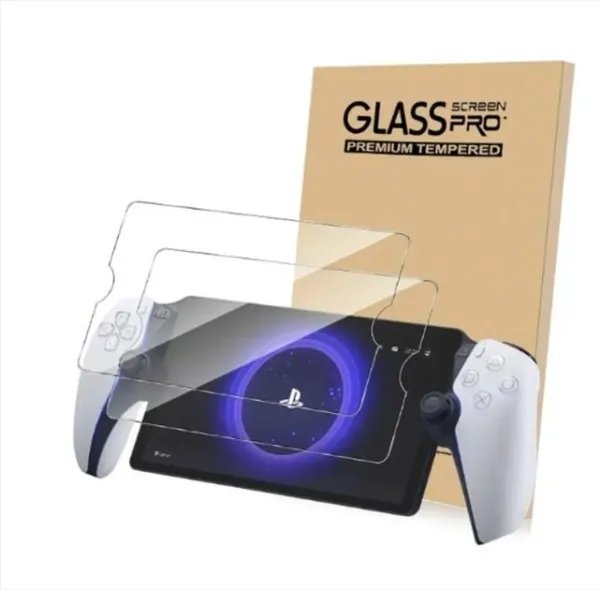 Защитное бронированное закаленное стекло ZUIDID для PS Playstation Portal (BOX) 2 шт