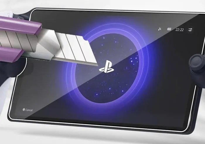 Защитное бронированное закаленное стекло ZUIDID для PS Playstation Portal (BOX) 2 шт