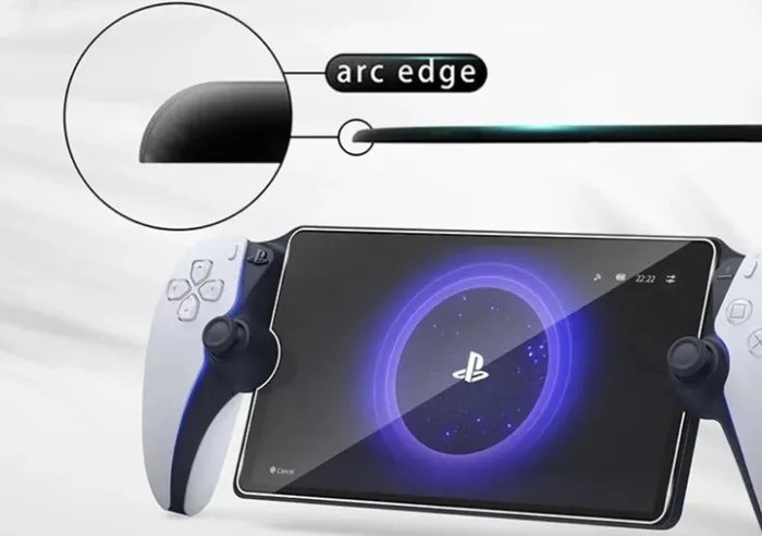 Защитное бронированное закаленное стекло ZUIDID для PS Playstation Portal (BOX) 2 шт