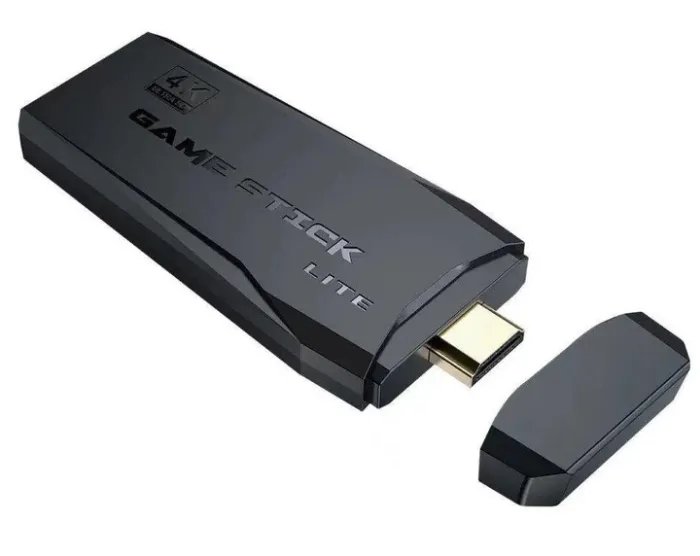 Игровая приставка Primo Game Stick M8 Lite 64Gb с беспроводными джойстиками Primo GAME-STICK-M8-64G черный