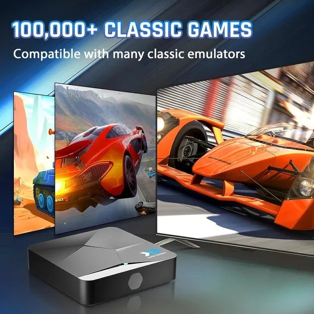 Портативная Игровая Приставка ТВ Kinhank Super Console X2(UK)(DT)