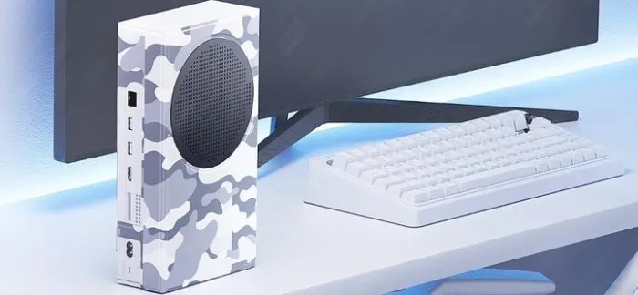 Чехол накладка Aolion с вентиляционным отверстием для игровой консоли Xbox Series S/Камуфляжный